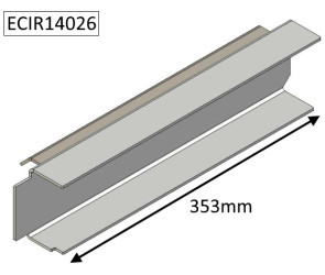 ECIR14026 Parkray Side Plate, Right hand  |  Aspect 14 (Non Eco)